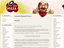 Tablet Screenshot of annuaire-pizzaria.fr